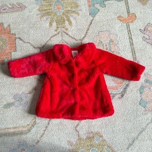 Red Baby Girl Dressy Jacket 12 Month